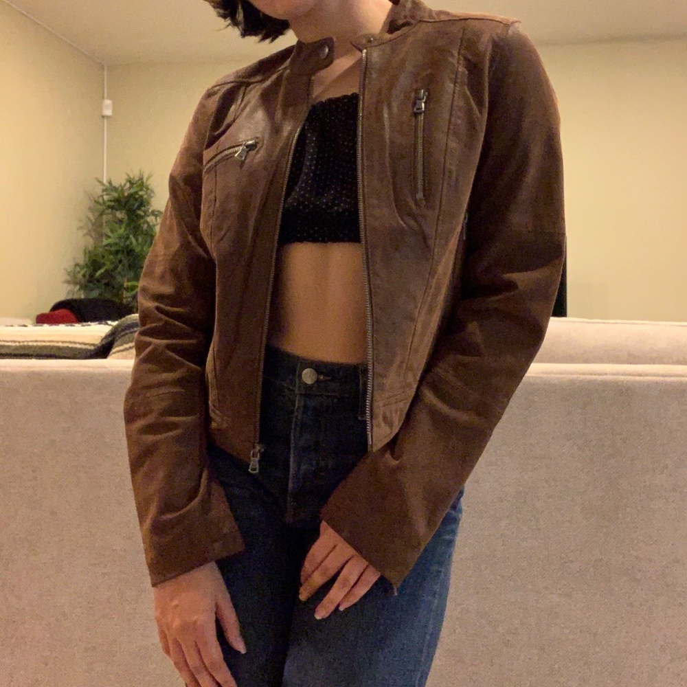 Levi’s Brown Leather Jacket